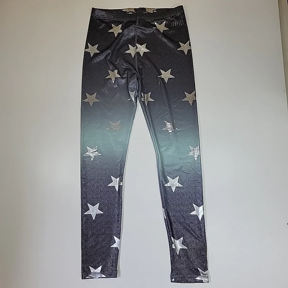 Justice Active Leggings Girl Size 18/20 Buttery Soft Sculpting Preppy Comfy